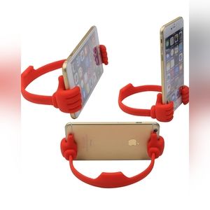 Thumbs-up Cell Phone Stand Holder Red